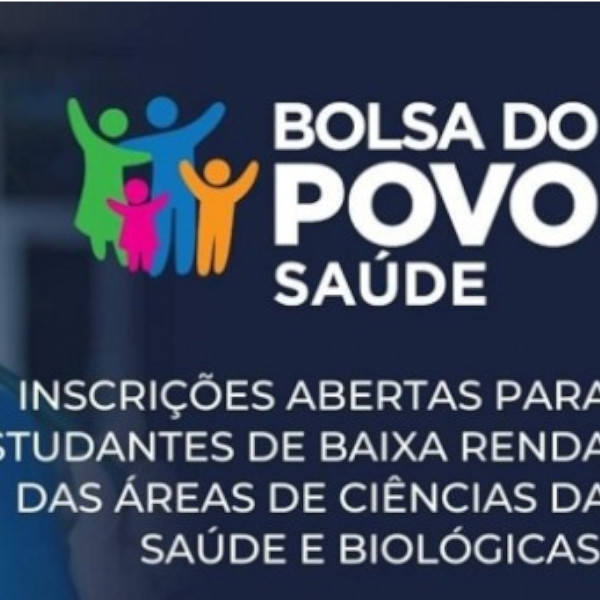 Bolsa do Povo Acolhe Saúde tem inscrições abertas até este domingo, 10