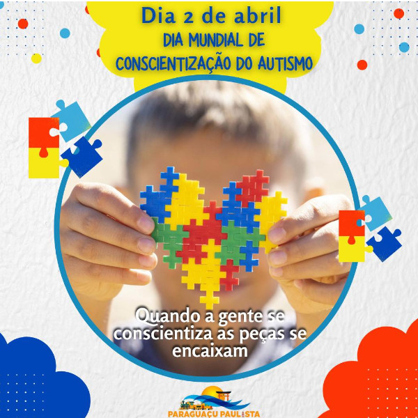 Neste dia 2 de abril é celebrado o Dia Mundial do Autismo