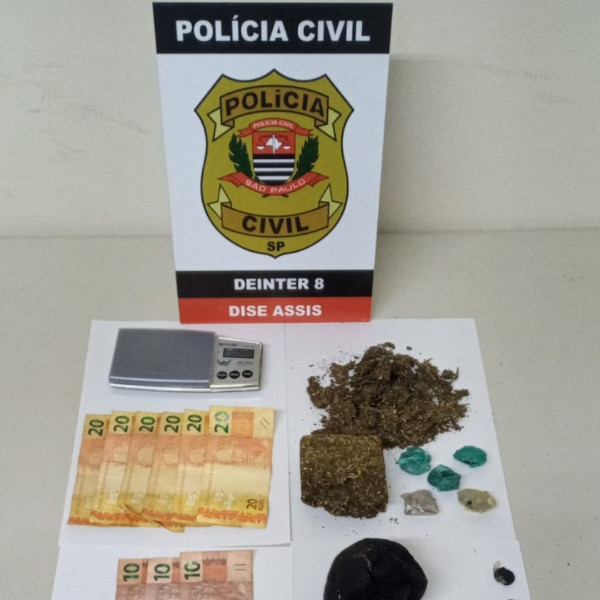 Homem de Tarumã é preso por tráfico de drogas