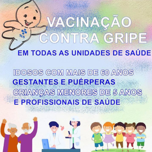 Vacinação contra a gripe segue nas Unidades de Saúde de Paraguaçu