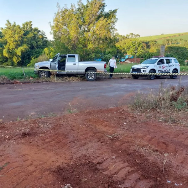 Em Iepê, suspeito de participar de roubo de caminhonete é morto a tiros pela PM 