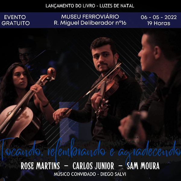 Hoje tem apresentação de música instrumental em Paraguaçu Paulista
