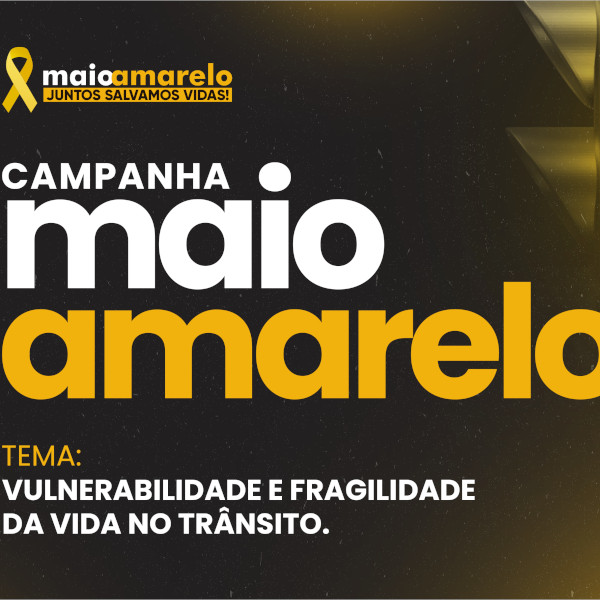 Campanha Maio Amarelo para alertar sobre trânsito é iniciada pela Polícia Rodoviária Federal 