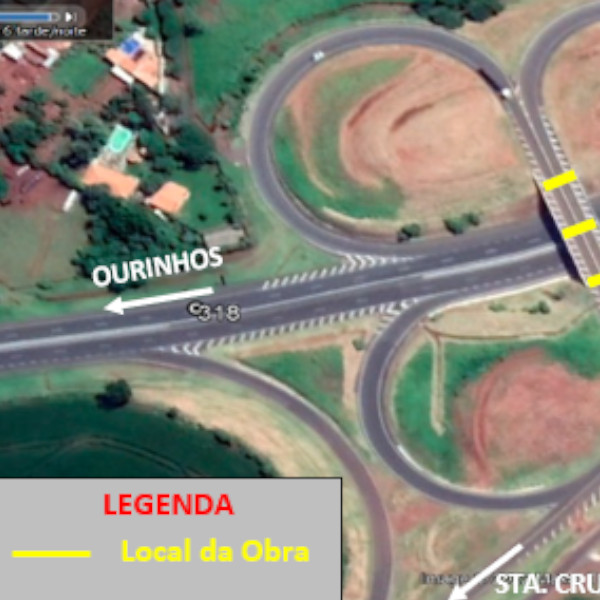 Obra emergencial tem prazo ampliado em estrada da região