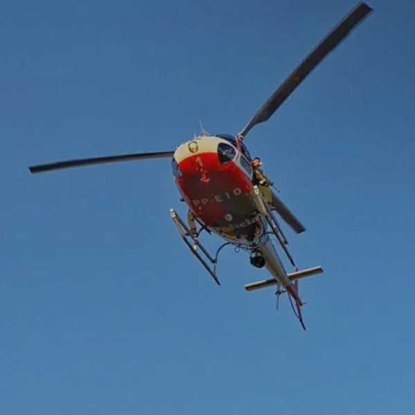  47 pessoas abordadas e um adolescente é apreendido em operação com helicóptero Águia em Paraguaçu