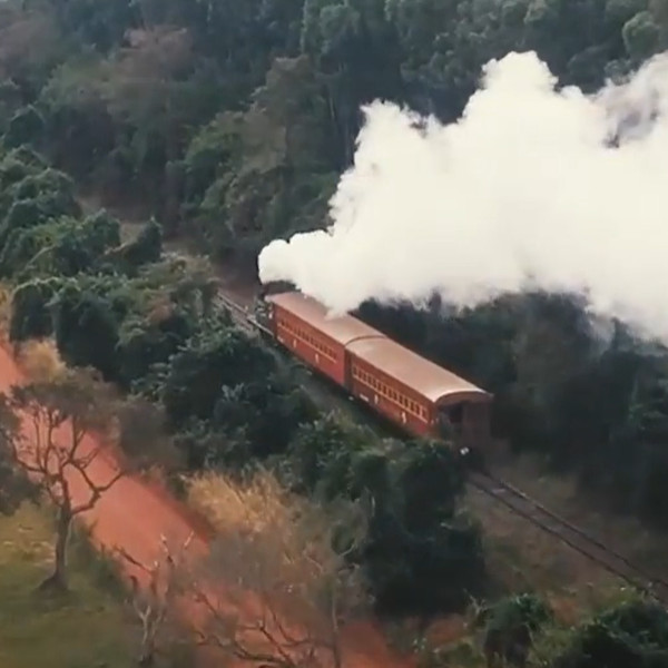 Trem Turístico de Paraguaçu faz testes sem passageiros