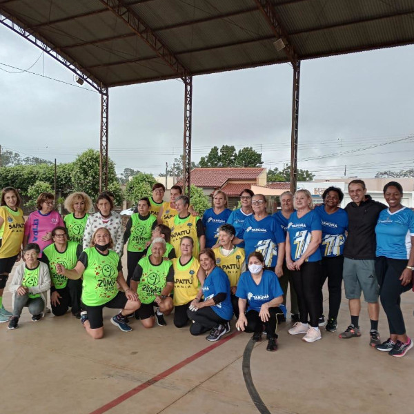 CCI de Paraguaçu recebe visita do Centro de Convivência de Idosos de Tarumã