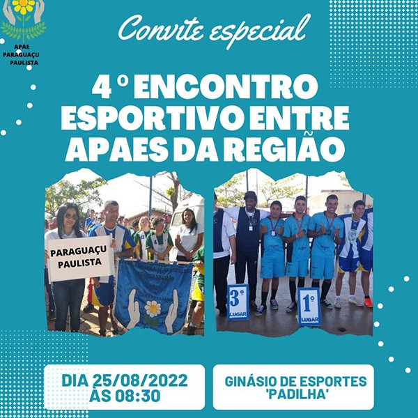 Paraguaçu sedia encontro esportivo entre as APAES da região, hoje