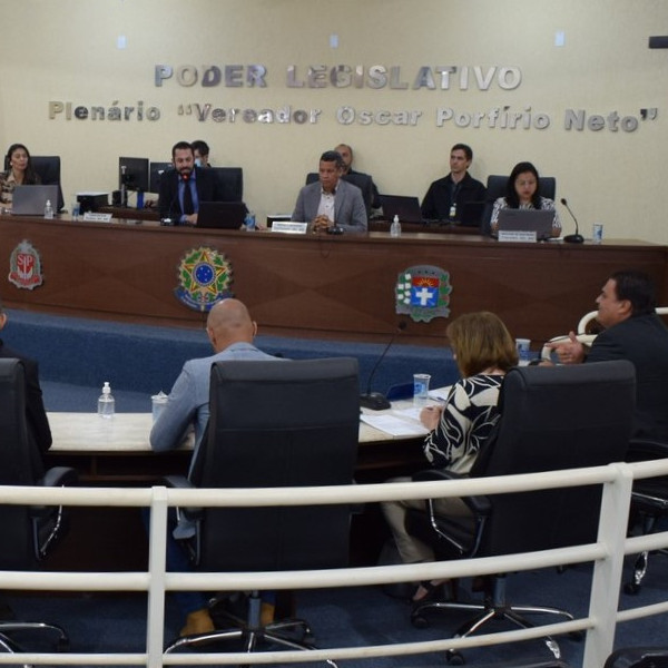 Vereadores reúnem-se na próxima segunda-feira, 19