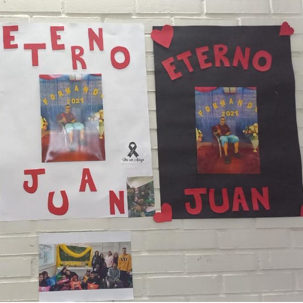 Amigos fazem homenagem a Juan Pablo, jovem de Paraguaçu que morreu há uma semana