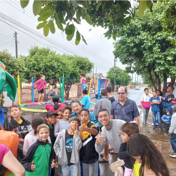Departamento de Esporte e Lazer promove festa do Dia das Crianças no Humberto Soncini