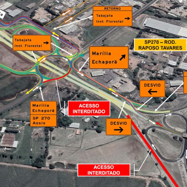 Nova adequação será feita no desvio do km 400 da SP-333 em Assis