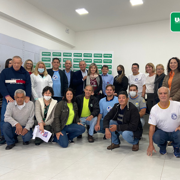 Unimed Assis realiza a entrega dos alimentos arrecadados na 8ª Caminhada 