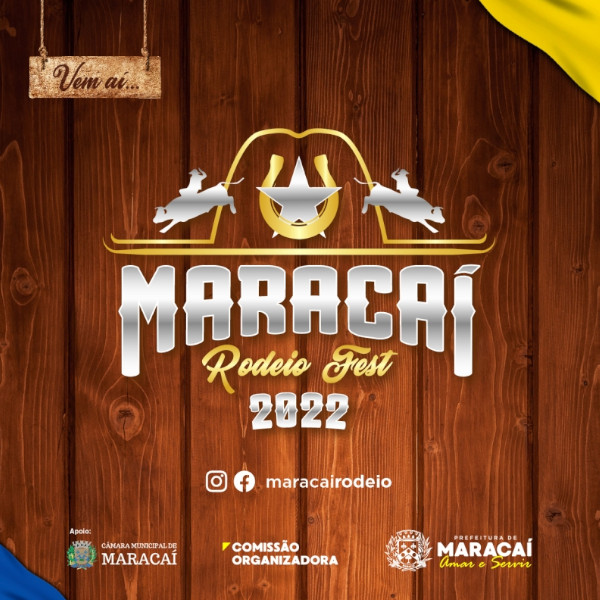 Em Maracaí, dia 10 tem início o Rodeio Fest 