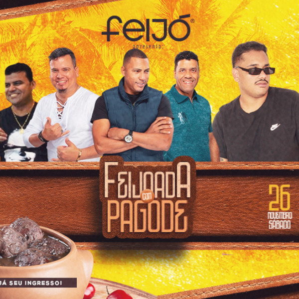 Hoje tem “Feijoada com Pagode” no Feijó 