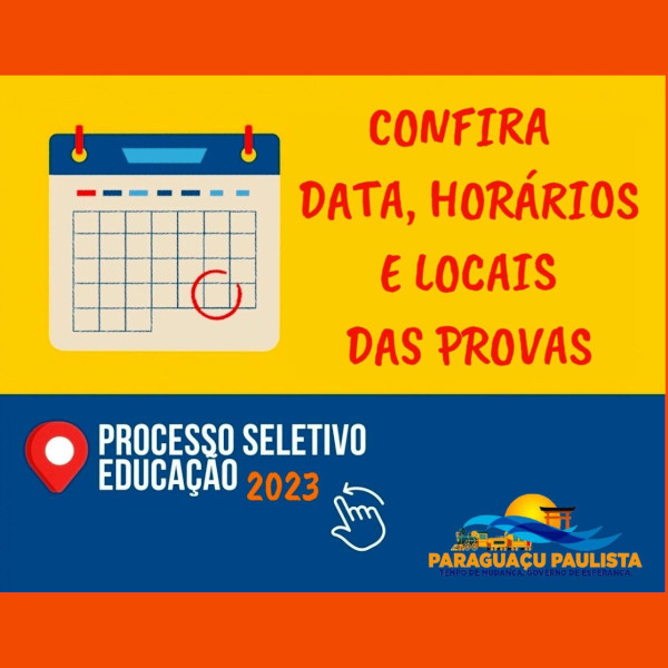 Prefeitura de Paraguaçu divulga data e locais do processo seletivo para professores