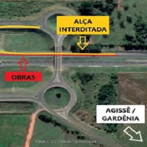 Obras na Rodovia Raposo Tavares alteram acesso a dois distritos, em Rancharia 