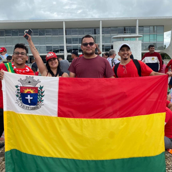 Paraguaçuense relata a emoção de estar presente na posse do presidente Lula