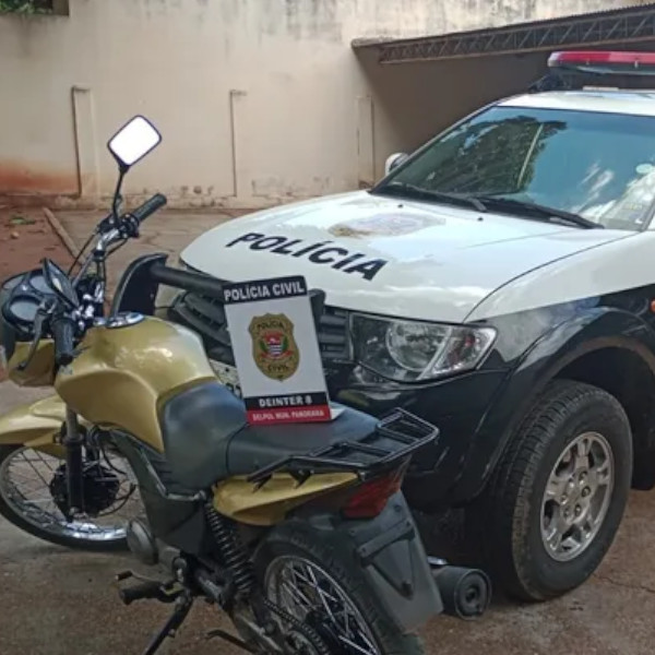 Para se livrar de dívidas, homem inventa assalto de motocicleta, mas acaba desmascarado pela polícia