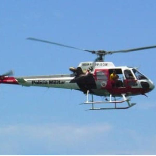 Helicóptero Águia deve auxiliar nas buscas por mulher desaparecida no Rio Paranapanema