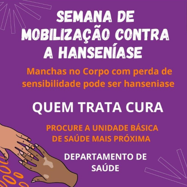 Saúde de Paraguaçu participa da semana de conscientização e enfrentamento à hanseníase