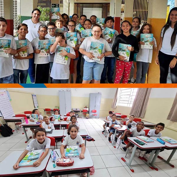 Quase 6 mil alunos recebem kits pedagógicos em Paraguaçu Paulista