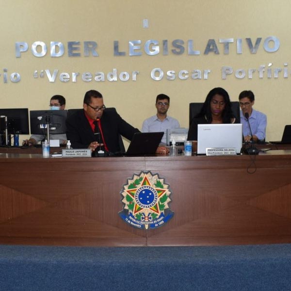 Vereadores reúnem-se na próxima quinta-feira, 23