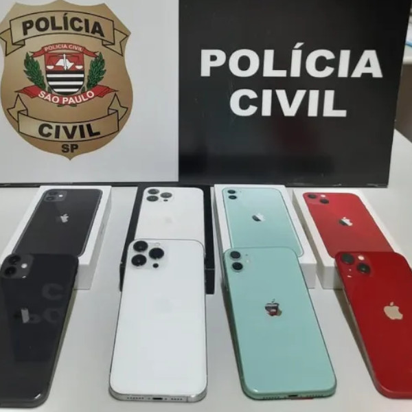 Após venda em camelódromo, celulares furtados em Martinópolis são recuperados em Londrina