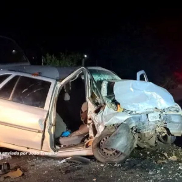 Criança de 10 anos morre após acidente em estrada vicinal; motorista não possui CNH