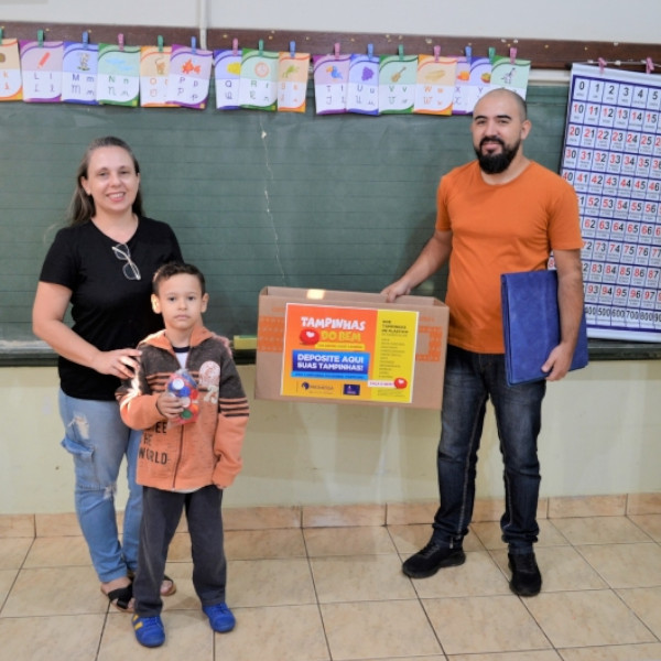 Projeto “Tampinhas do Bem” chega às escolas públicas de Maracaí