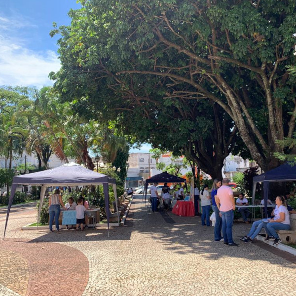 Ação na Praça da Matriz comemorou o Dia Mundial da Saúde em Paraguaçu Paulista
