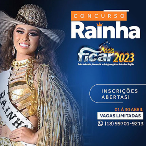 Concurso Rainha da Ficar 2023 está com inscrições abertas; mulheres de Paraguaçu podem participar