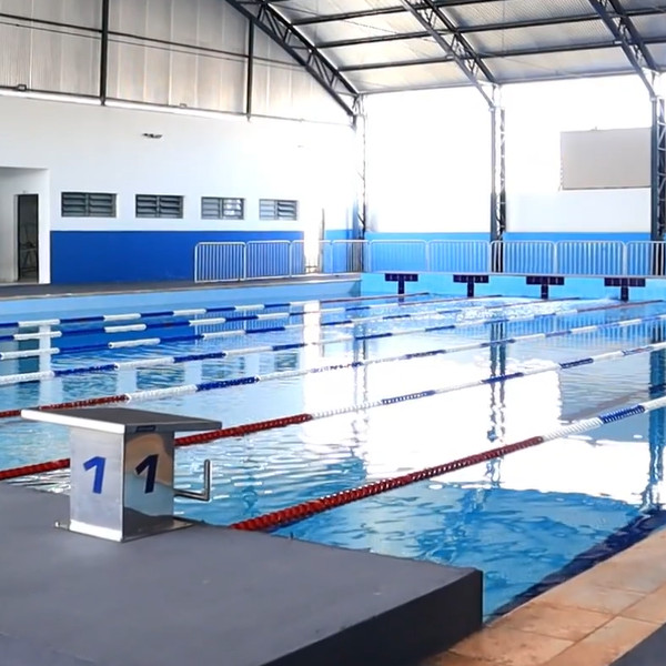 Inaugurado o sistema de energia solar fotovoltaico da piscina semiolímpica de Paraguaçu; VEJA VÍDEO
