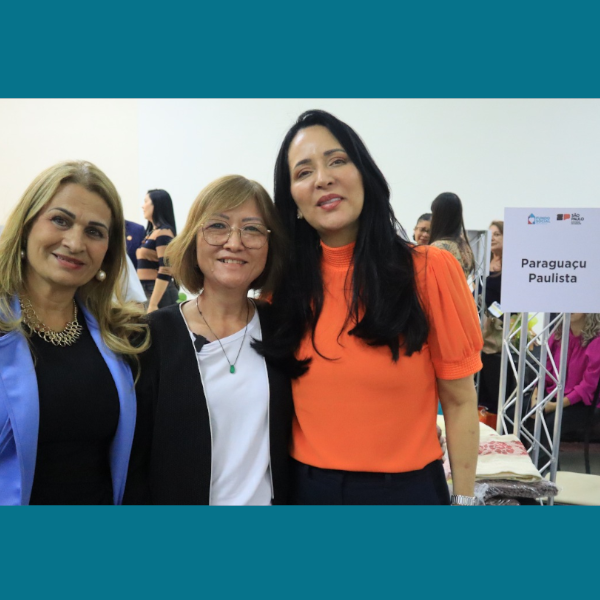 Primeira-dama de Paraguaçu participa de encontro regional com a primeira-dama de SP; VEJA VÍDEO