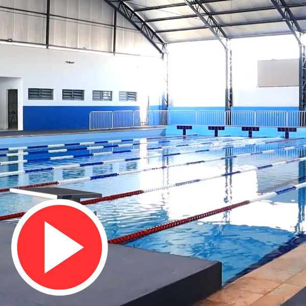 Inaugurado o sistema de energia solar fotovoltaico da piscina semiolímpica de Paraguaçu; VEJA VÍDEO