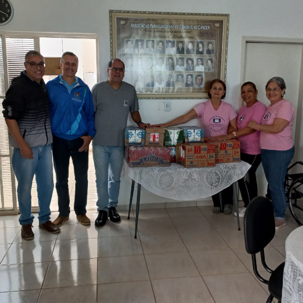 Esporte e Lazer faz nova entrega de leite à Associação Paraguaçuense de Combate ao Câncer