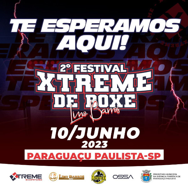 Paraguaçu Paulista sediará o 2º Festival Xtreme de Boxe Lino Barros