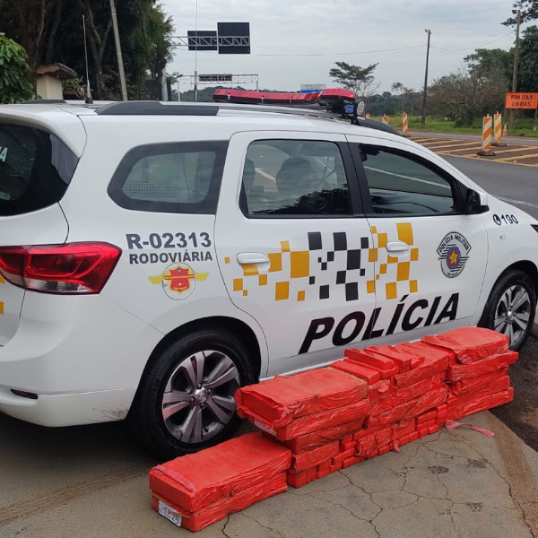Polícia apreende carregamento de maconha em rodovia da região; VEJA VÍDEO