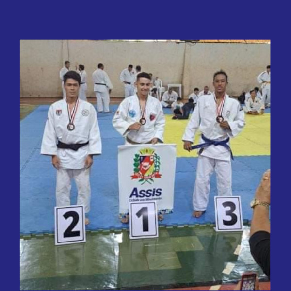 Atleta paraguaçuense é bronze no Judô no 65º Jogos Regionais