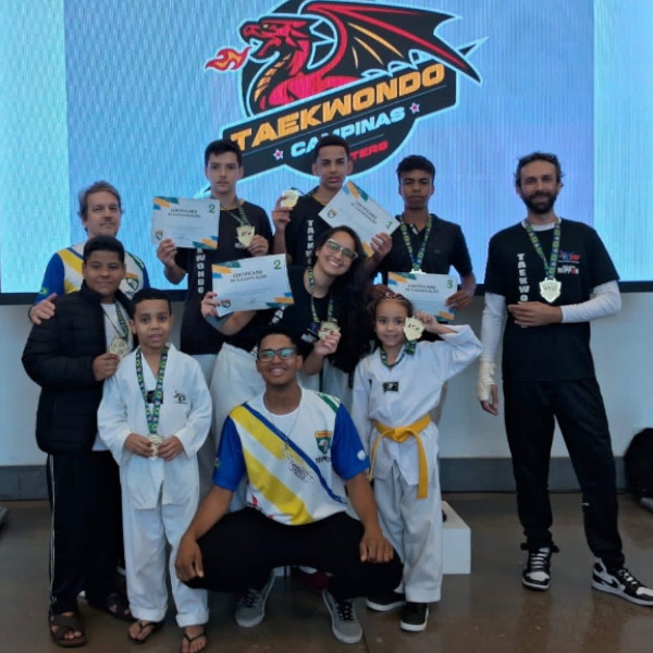 Atletas de Paraguaçu disputam o 38º Campeonato Brasileiro de Taekwondo