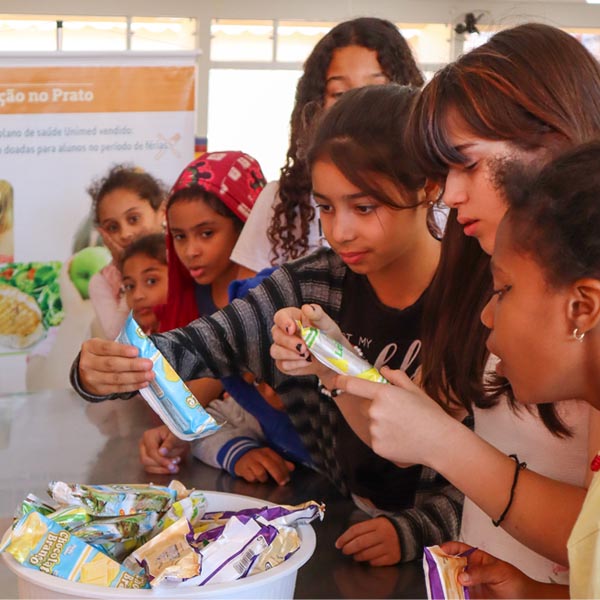 Alimentação no Prato - Nova edição do módulo é realizada em escolas municipais