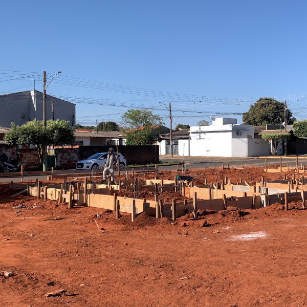 Prefeitura avança com a construção da nova Unidade de Saúde Vila Nova III