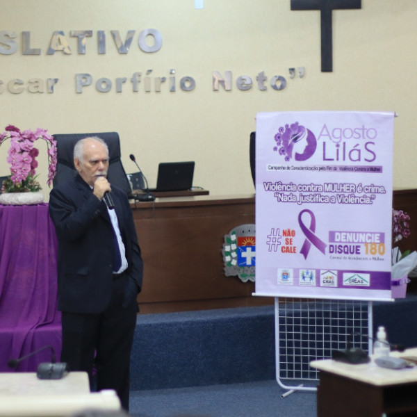 Agosto Lilás em Paraguaçu tem campanha de conscientização pelo fim da violência contra a mulher