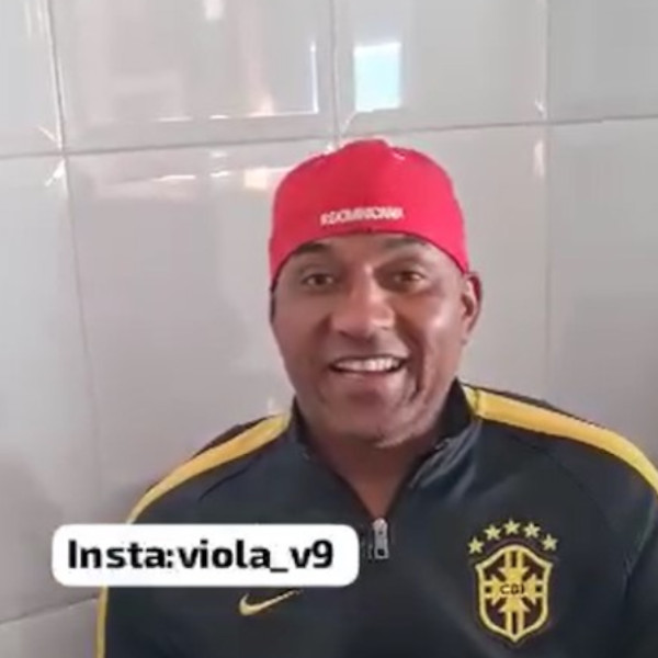 Viola, ex-jogador do Corinthians e da Seleção Brasileira, participará do Jogo das Estrelas