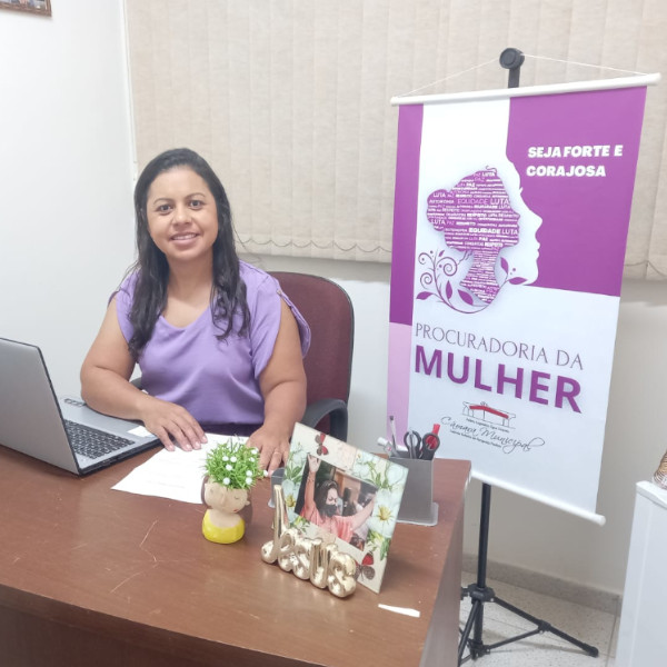 Câmara de Paraguaçu apoia o mês de combate à violência contra a mulher