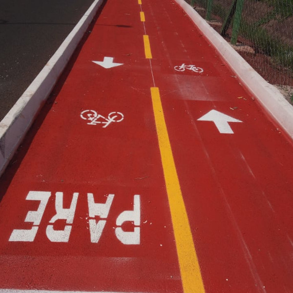Prefeitura de Paraguaçu conclui as obras da construção de ciclovia na Avenida Sete de Setembro