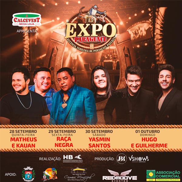 Começa hoje (28) a 13ª Expo Paraguaçu