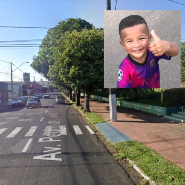 Menino morre após ser atropelado por caminhonete em Marília