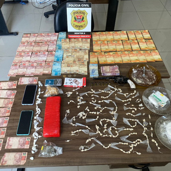Homem é preso em Paraguaçu Paulista  por tráfico de drogas, posse ilegal e disparo de arma de fogo