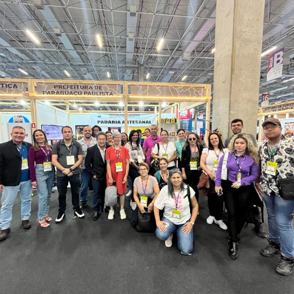 Paraguaçu Paulista expõe com estande personalizado na Feira do Empreendedor 2023 em São Paulo